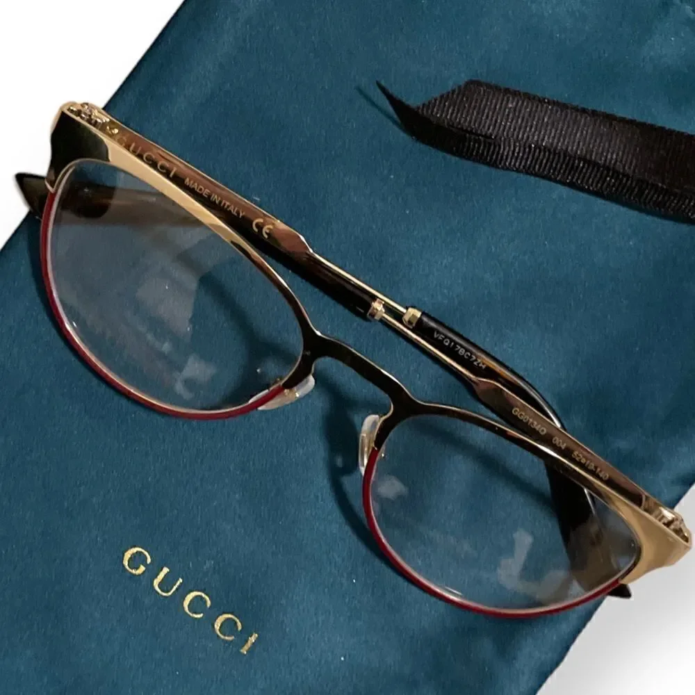 Gucci Women's 61mm Optical Frames with Demo Lens